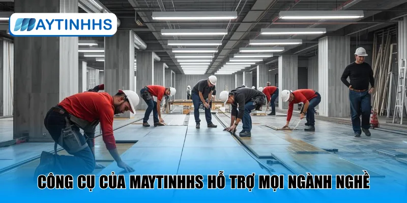 Công cụ của MaytinhHS hỗ trợ mọi ngành nghề