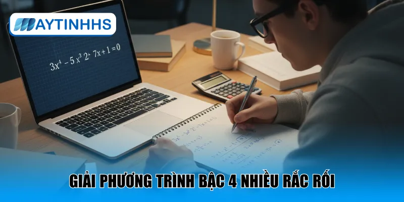 Giải phương trình bậc 4 nhiều rắc rối