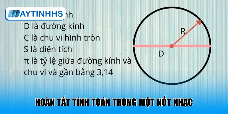 Hoàn tất tính toán trong một nốt nhạc