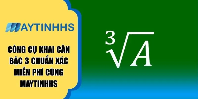 Khai căn bậc 3