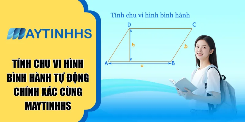 Tính chu vi hình bình hành
