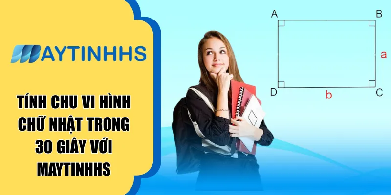 Tính chu vi hình chữ nhật