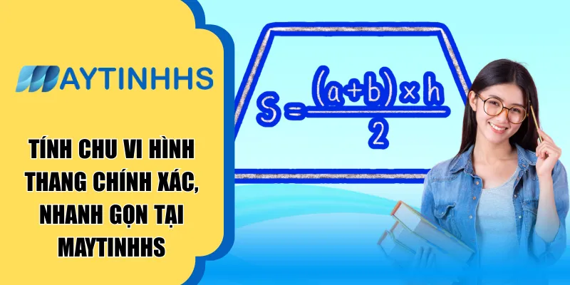 Tính chu vi hình thang