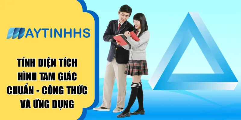 Tính diện tích hình tam giác
